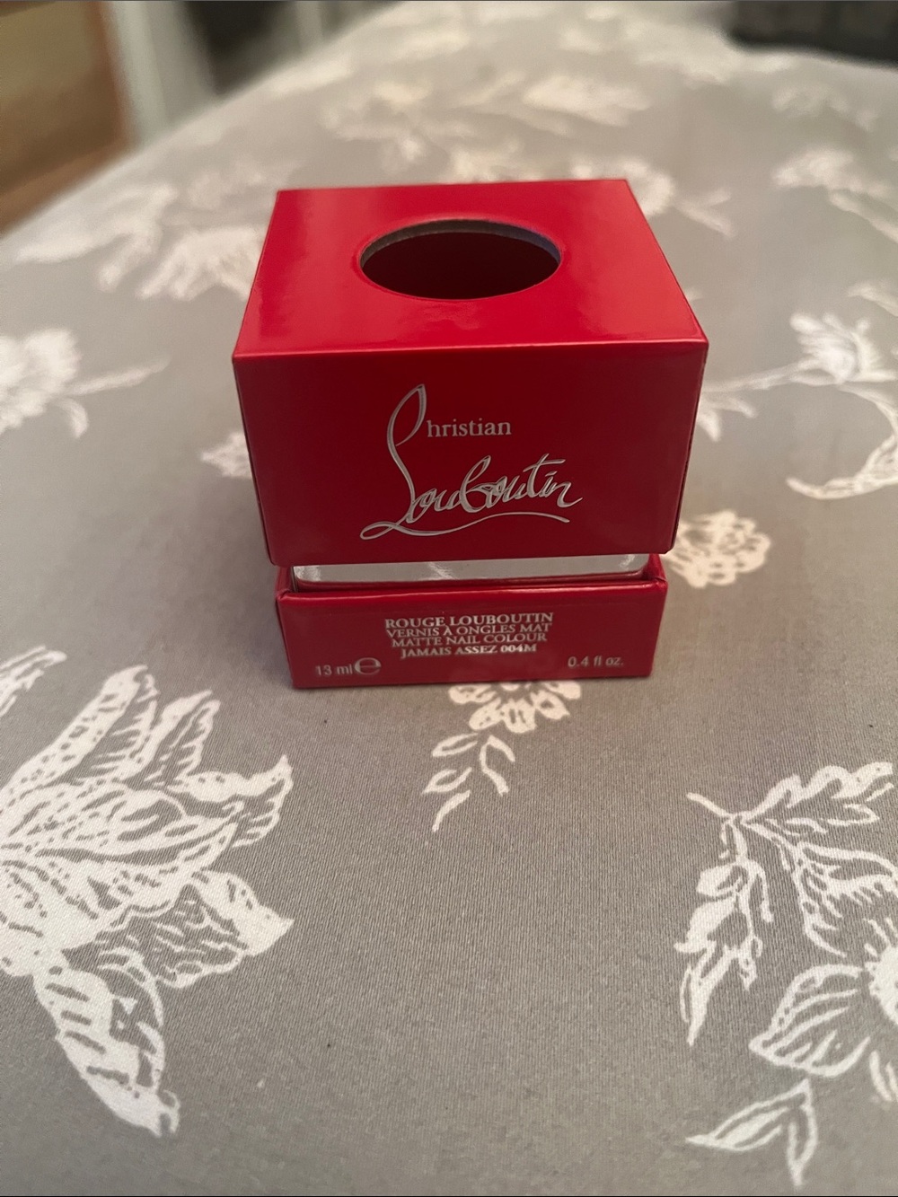 Christian Louboutin nail polish box
